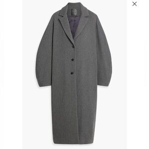 Le 17 septembre wool blend twill coat sz FR36 US4